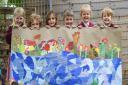 Children created artwork inspired by the River Tyne