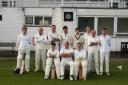 Members of Ponteland Cricket Club with Alan Varley (front centre)