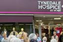 Family member grateful to the charity, Ray Sherwood, opens the new Tynedale Hospice at Home on Fore Street