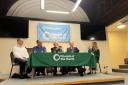 The North East Mayoral candidates speaking at the Friends of the Earth hustings event in Alnwick