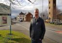 Councillor Gordon Stewart in Prudhoe