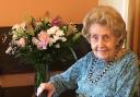 Inga Shucksmith, who will celebrate her hundredth birthday on June 9
