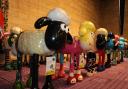A number of Shaun the Sheep sculptures were sold at auction