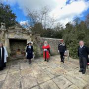 High Sheriff of Northumberland Joanna Riddell, second from left, who was appointed in April