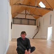 Julian Morrison-Bell in the Bellwether at Chatton
