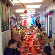 Coronation celebrations at Hexham First School