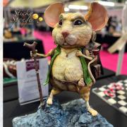 Graeme Venus' winning pack rat/mouse traveller cake