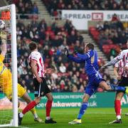 Vardy scored the only goal of the game at the Stadium of Light
