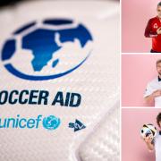 Sam Thompson, Bobby Brazier and Erin Doherty will be making their Soccer Aid debuts this year