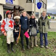 Cream Of The West (Danny McMenamin) won the 2m7f Handicap Hurdle for in-form Scottish trainer Nick Alexander