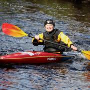 The Slalom Canoe event at Tyne Green