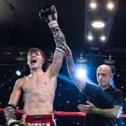 Haydon Bridge-based Muay Thai boxer Finn Welch made it 4 wins in a row against Louie Lyons in Liverpool on Easter Sunday