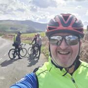 Craig Dickson, an account executive at H&H Insurance Brokers based in Wooler Mart, is taking part in the returning Wooler Wheel Classic