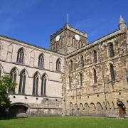 If you plan on visiting Hexham Abbey this weekend, I hope you are not hungry