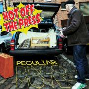 The art work  for Hot Off The Press from Peculiar Disco Moves.