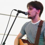 Sam Shields plays at Haydon Bridge Festival. 	Photo: HX231906