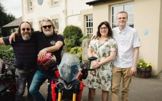 Ally and Alex from Restaurant Hjem with The Hairy Bikers