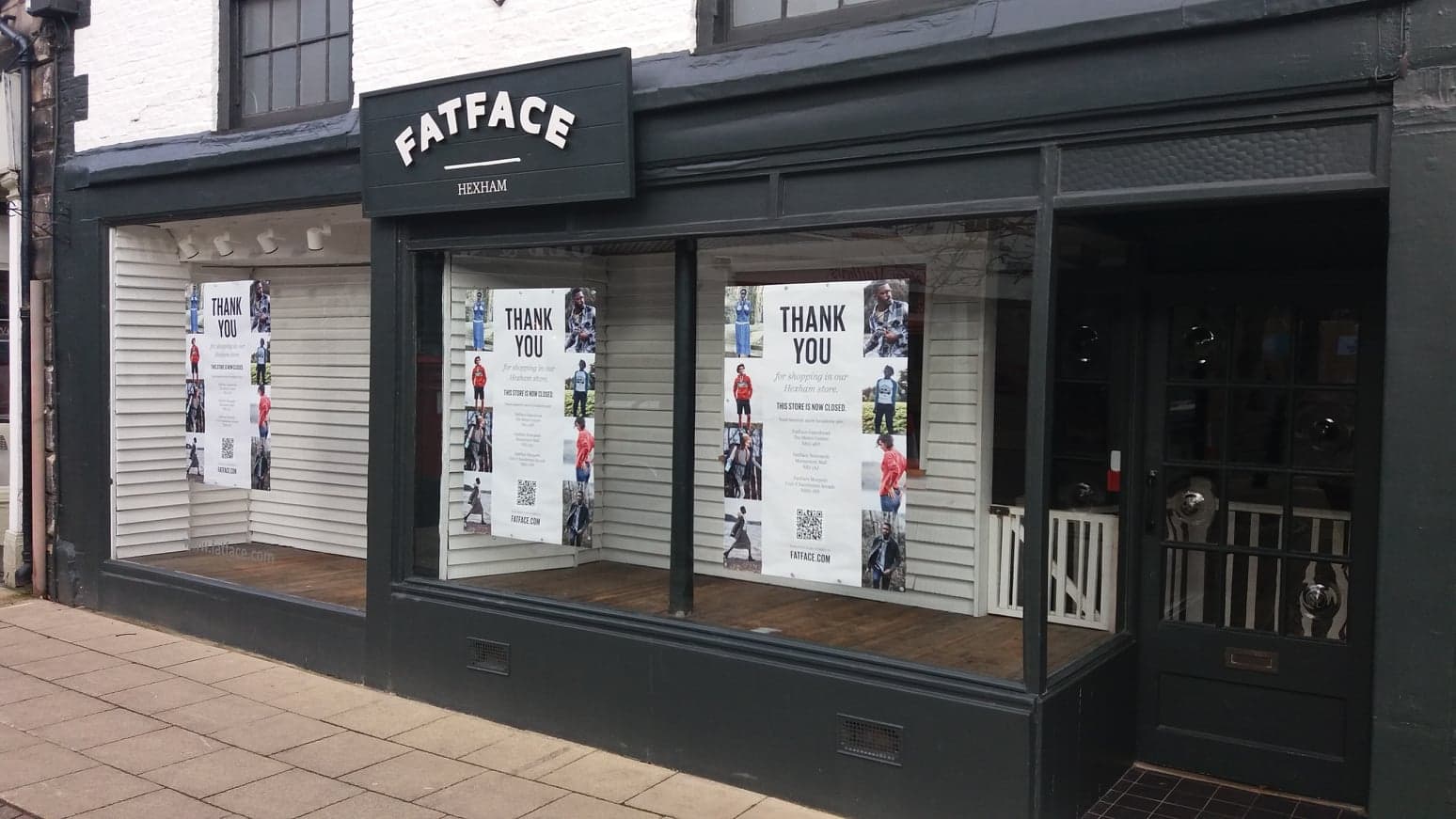 Fat Face closes Hexham store for good ...