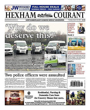 Hexham Courant: Hexham Courant Cover 300px
