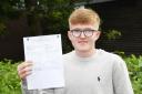 Josh Rowlands Macdonald impressed himself with his GCSE results choosing to sign up to sixth form at Ponteland High school. HX361914. KATE BUCKINGHAM.