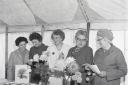 In the industrial tent at Gilsland show in 1970