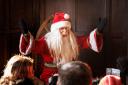 Hear festive tales from Father Christmas at Belsay Hall