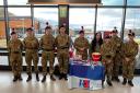 The Prudhoe Detachment of Northumbria Army Cadet Force at Aldi in Prudhoe