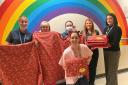 The blankets were delivered to the Northumbria Specialist Emergency Care Hospital on December 21