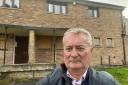 Derek Kennedy, mayor of Hexham, at the old police houses in Hexham