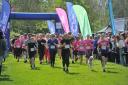 Hundreds took part in the Race For Life Pretty Muddy challenge at Lydiard Park on the May bank holiday