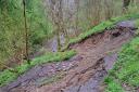 Hareshaw Linn after heavy flooding in May