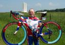 Steve Craddock with his Help for Heroes bike