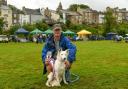 Alston Show 2021. Best in Show Misty with his owner Steven Drane. Picture: Graham Livingstone