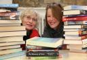 Susie Troup and Gil Pugh of Hexham Book Festival. Picture: Tony Iley.