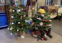 One of the winners of the tree festival was Allendale Community Fire Station and Crew
