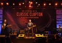 Tribute band Classic Clapton on stage, performing in Sri Lanka
