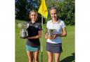 Zara and Charlotte Naughton Together at the Final of the County ladies golf championship at Hexham in June