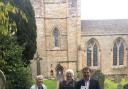 (L-R) Alice Ellison, Church Warden at Blanchland Abbey & Rev Helen Savage, Vicar of Moorland Group of churches
