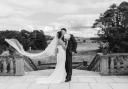 Mike and Sharifa at Woodhill Hall in Otterburn