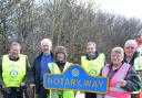 Rotary Ponteland Members and Friends took part in the tree planting