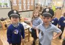 Acomb First School pupils participated in a Crime Scene Challenge