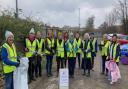 Friends of Beverley Station took part in the clean up