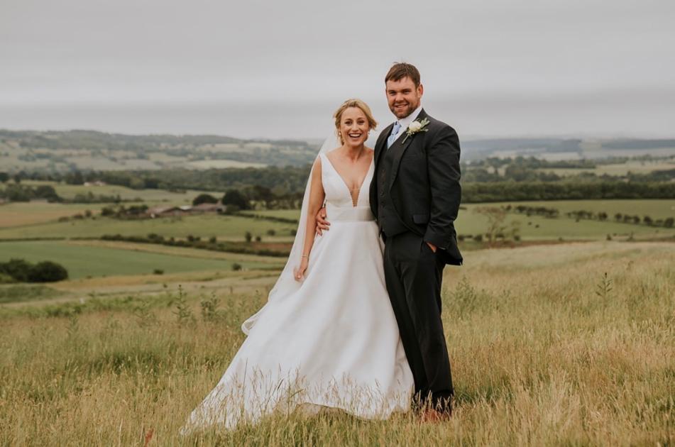 Farming couple married at Chollerton church 