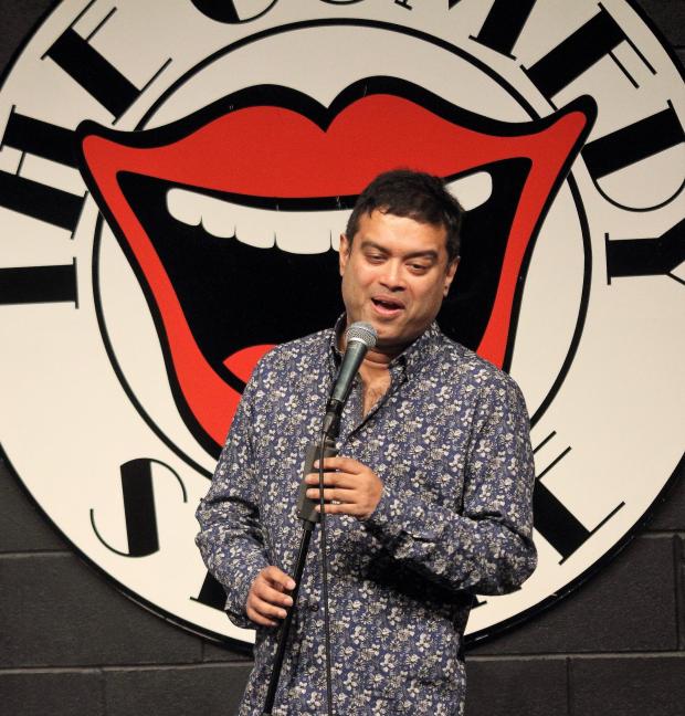 Hexham Courant: Paul Sinha performing at the Comedy Store