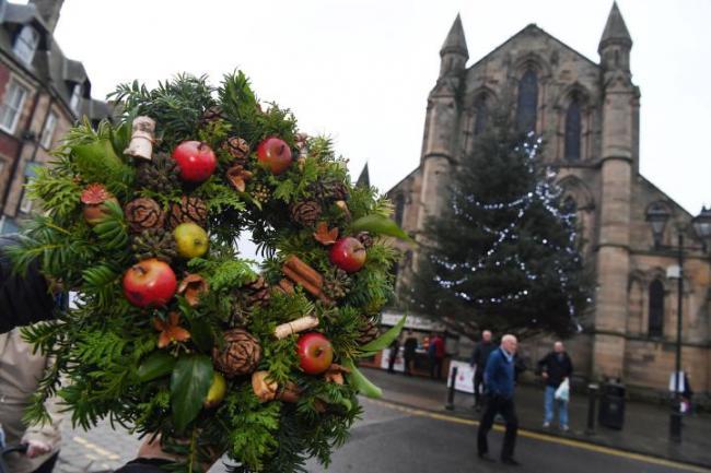The Mayor of Hexham confirms that the Hexham Lights are to go-ahead this evening, 'regardless of the weather'.