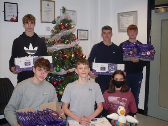 DONATION: Students from Prudhoe Community High School