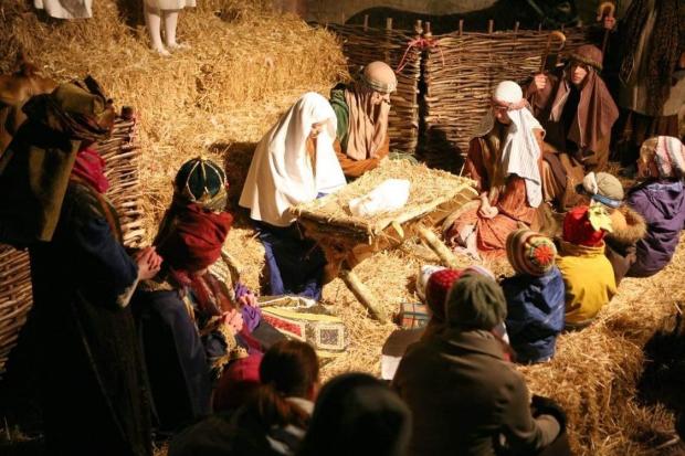FESTIVE:The always popular nativity at Wheelbirks Parlour, Stocksfield