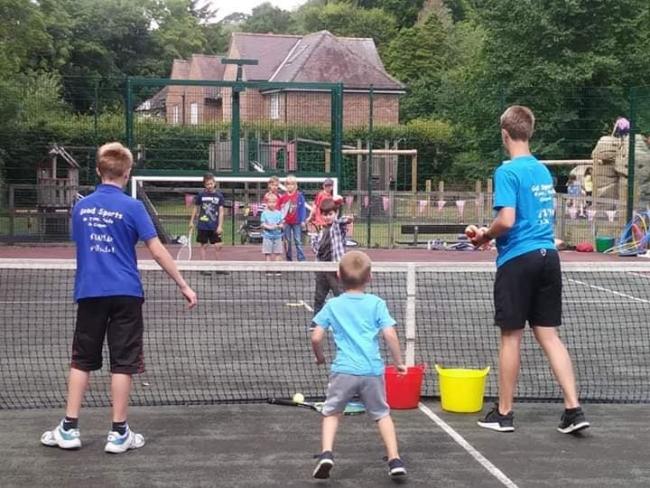 Good Sports host events through summer and over the Christmas holidays to give children a chance to make new friends and participate in sports and craft activities
