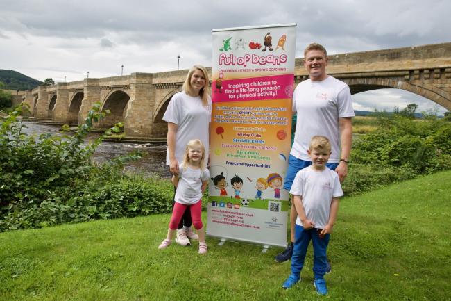 KEEPING ACTIVE: The Full of Beans Sport and Fitness Coaching North East branch is run by Director John Paul Reay and his family