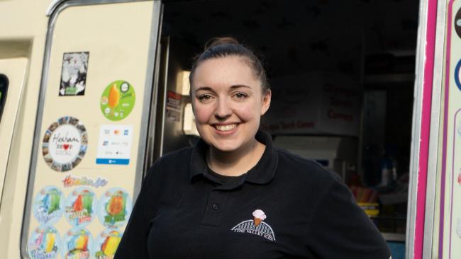 CELEBRATION: Hexham readers react to Zoe Philipson,29, of Tyne Valley Ices, who has been nominated for two awards.
